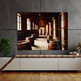 Whiskey Barrels 12 Wall Art