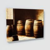 Whiskey Barrels 16 Wall Art