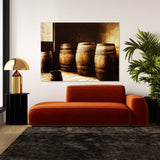 Whiskey Barrels 16 Wall Art