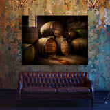 Whiskey Barrels 21 Wall Art