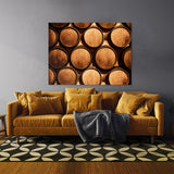 Whiskey Barrels 3 Wall Art