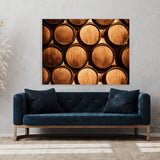 Whiskey Barrels 3 Wall Art