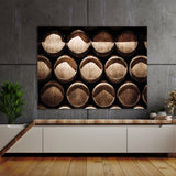 Whiskey Barrels 4 Wall Art