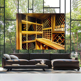 Wine Cellar Barrels 19 Wall Art