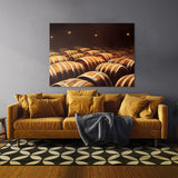 Wine Cellar Barrels 24 Wall Art