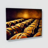 Wine Cellar Barrels 26 Wall Art