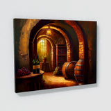 Wine Cellar Barrels 31 Wall Art