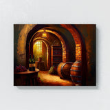 Wine Cellar Barrels 31 Wall Art