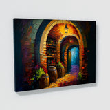 Wine Cellar Barrels 35 Wall Art