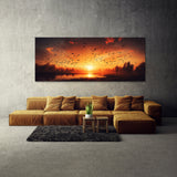 Animal Beautiful Flock 36 Wall Art