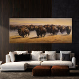 Animal Buffalo Prairie 90 Wall Art