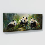 Animal Family Bamboo 80 Wall Art