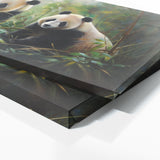 Animal Family Bamboo 80 Wall Art