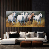 Animal Galloping Grassy Freedom 67 Wall Art