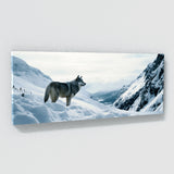 Animal Lone Snowy 35 Wall Art