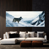 Animal Lone Snowy 35 Wall Art