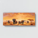 Animal Savanna Golden 4 Wall Art