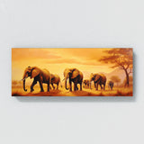 Animal Savanna Golden 5 Wall Art