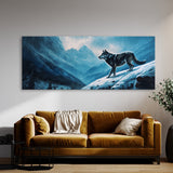 Animal Snowy Dramatic 2 Wall Art