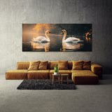 Animal Swans Landscape 96 Wall Art