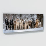 Animal Wild Beauty Wolves Snowy 86 Wall Art