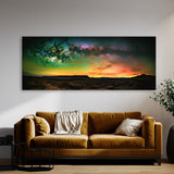Aurora Borealis Landscape Drama 48 Wall Art