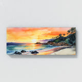 Beach Beauty Wonder Watercolor 202 Wall Art