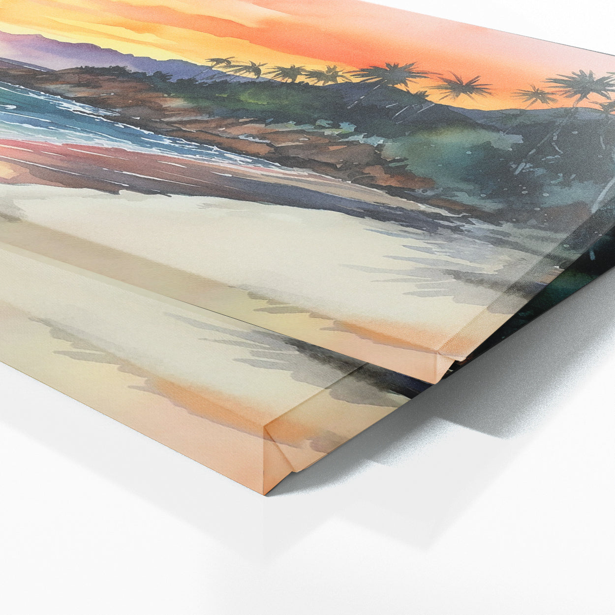 Beach Beauty Wonder Watercolor 202 Wall Art