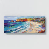 Beach Impasto Textured Bold 180 Wall Art