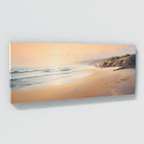 Beach Morning Brushstrokes Hues 231 Wall Art