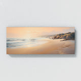 Beach Morning Brushstrokes Hues 231 Wall Art