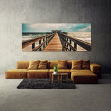 Beach Pier Coexistence 205 Wall Art