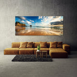 Beach Reflections Sky Serene 223 Wall Art