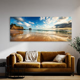 Beach Reflections Sky Serene 223 Wall Art