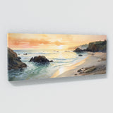Beach Watercolor Dawn 173 Wall Art