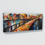 Boardwalk Abstract Brushstrokes 26 Wall Art