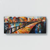 Boardwalk Abstract Brushstrokes 26 Wall Art