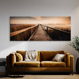 Boardwalk Calm Tranquil 51 Wall Art