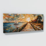 Boardwalk Impasto Peaceful 55 Wall Art