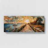 Boardwalk Impasto Peaceful 55 Wall Art