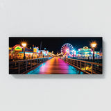 Boardwalk Night Ferris 32 Wall Art