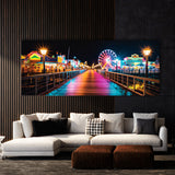 Boardwalk Night Ferris 32 Wall Art