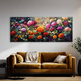 Botanical Impasto Garden 35 Wall Art