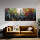 Botanical Impasto Layered Depth 41 Wall Art