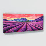 Botanical Lavender Bright 21 Wall Art