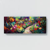 Botanical Vibrant Garden Pastel 52 Wall Art