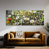 Botanical Wildflower Meadow 65 Wall Art