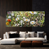 Botanical Wildflower Meadow 65 Wall Art