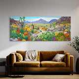 Cactus Cacti Wildflowers 9 Wall Art