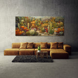 Cactus Garden Impasto Variety 1 Wall Art